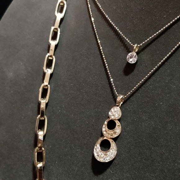 🌞FIRM 7 Piece Jewelry Set Gold Mixed Lot - Picture 8 of 8